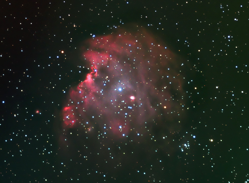 NGC 2174/2175 Nébuleuse de la tête de singe
