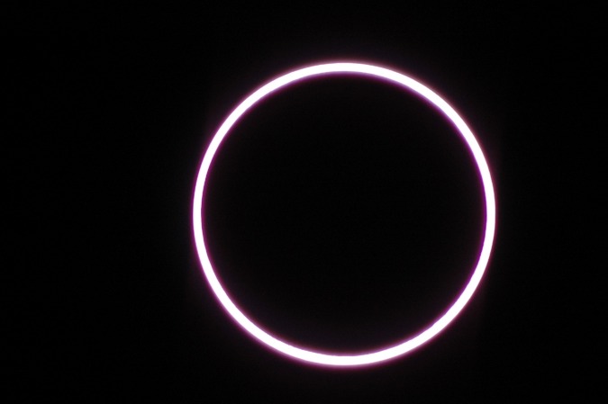 Eclipse annulaire de Soleil, Tunisie, le 03.10.2005